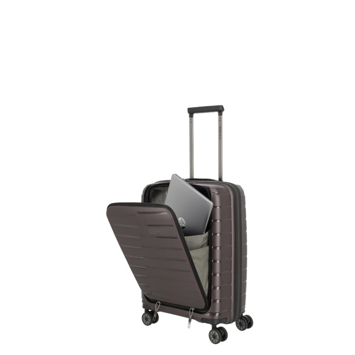 Travelite Air Base 4w S Trolley Vortasche coffee